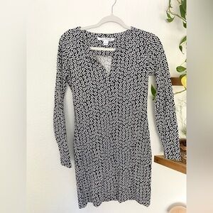 Diane Von Furstenberg Reina Floral Tunic Dress